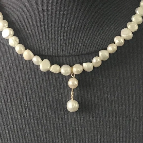 The Princess Bride Buttercup Natural Pearls Pearl Drop Necklace Handmade Replica - Picture 7 of 15